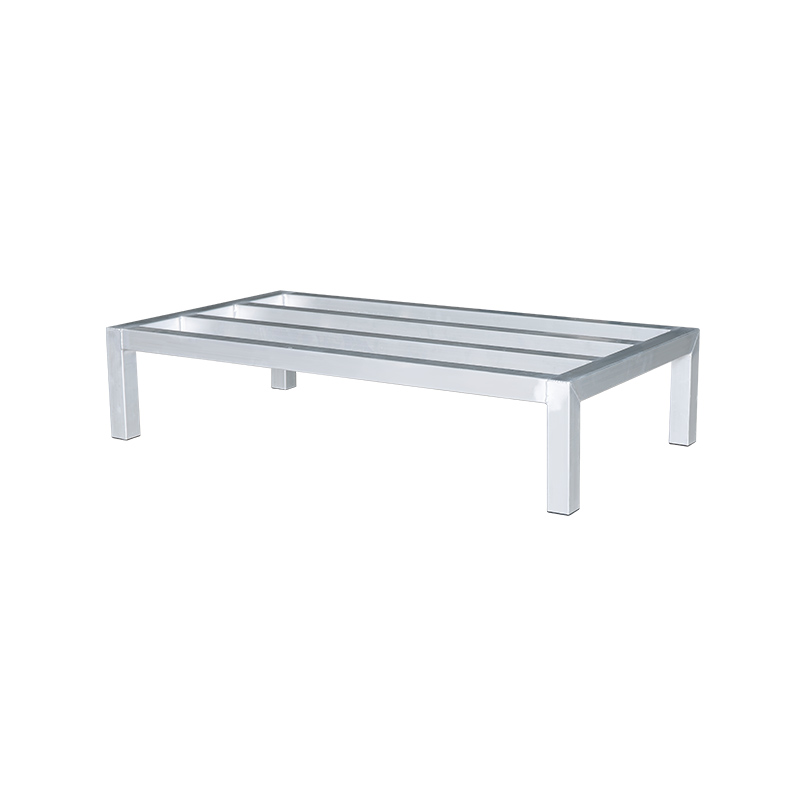 Aluminiu Dunnage Rack 20 inci x 36 inci x 8 inci 2000 lbs Capacitate