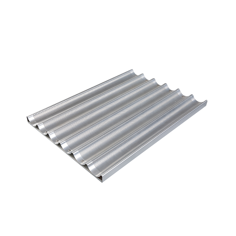 Baguette perforate de coacere din aluminiu