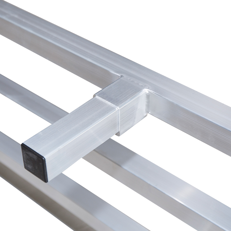 Aluminiu Dunnage Rack 20 inci x 48 inci x 8 inci 2000 lbs Capacitate