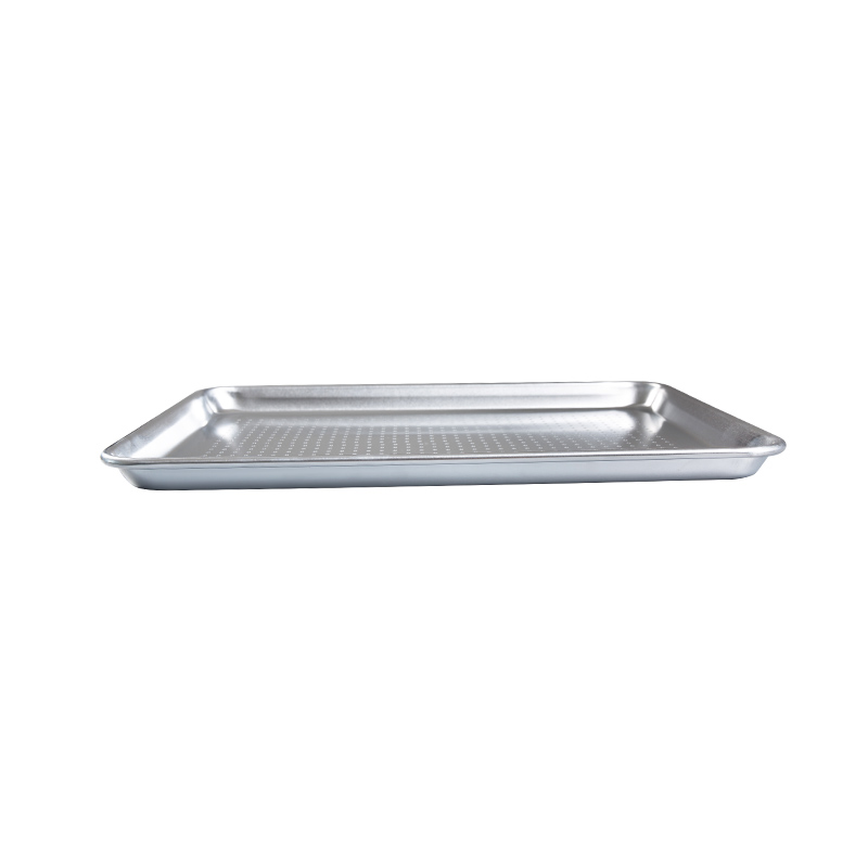 Aluminiu natural și neacoperită din aluminiu pur, jumătate de foaie /chiflă Pan de 18 inci L X13-inch W X1-inch H (jumătate de dimensiune)