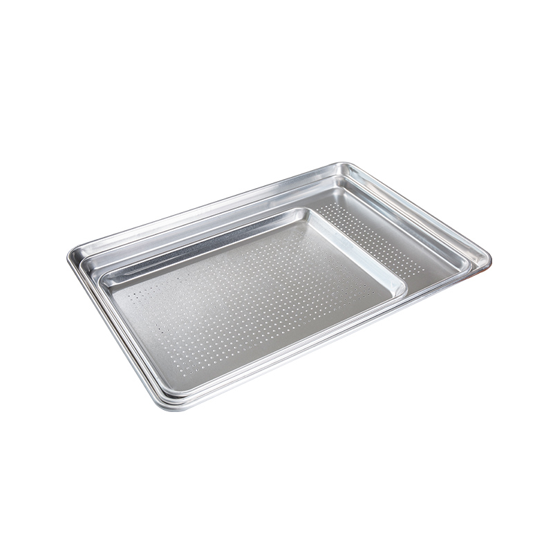 Aluminiu natural și neacoperită din aluminiu pur, jumătate de foaie /chiflă Pan de 18 inci L X13-inch W X1-inch H (jumătate de dimensiune)