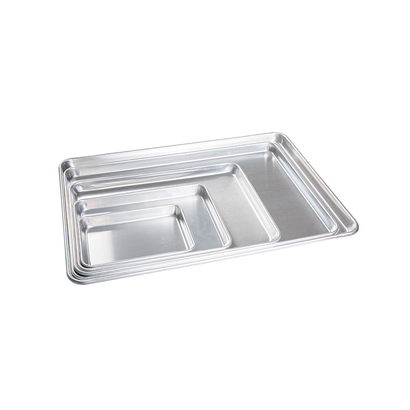 Comercial cokeware din aluminiu bilanț/tigaie cu foi, 26 inci L x18-inch W X1-inch H (dimensiune completă)
